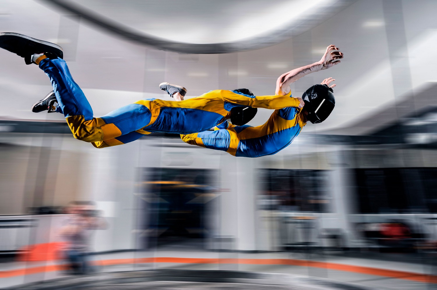 Bodyflight i vindtunnel