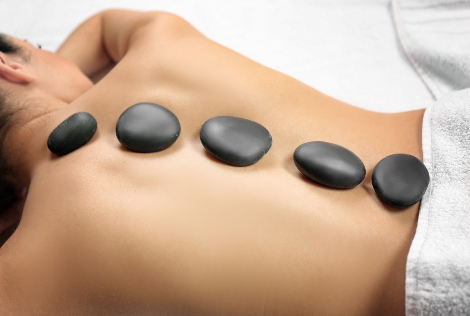 Hot stone massage